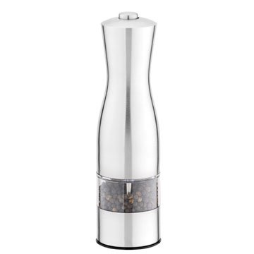 EZ Hold Battery Powered Stainless Steel Pepper Mill