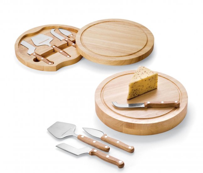 Circo - Cheese Board With Tools Round