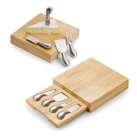 Festiva - Cheese Board W/Tools Square