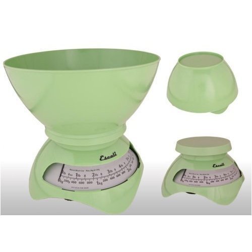 Escali Estilo Designer Dial Kitchen Scale Apple Green