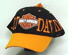 Harley Davidson Premium Biker Hat SHD425 Harley Jumbo Orange - HATHD09472