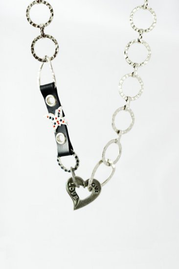 Necklace "Heart of loveâ
