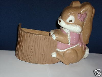 Baby Bunny Planter Pink