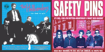 Hellbenders - Safety Pins "Split" LP