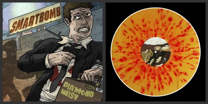 Smartbomb "Diamond Heist" LP *Clear Brown Vinyl w/ Red Splatter*