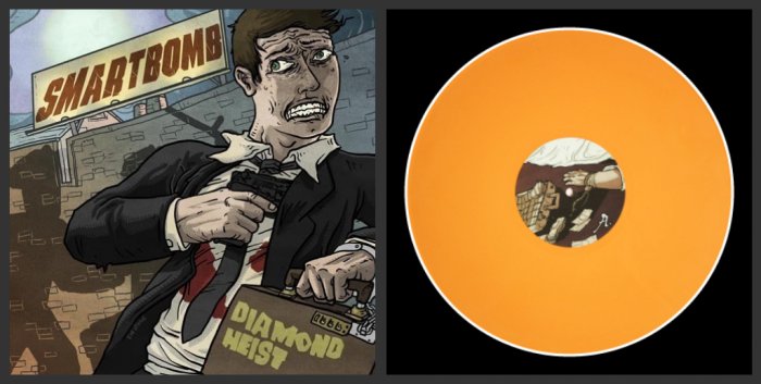 Smartbomb "Diamond Heist" LP *Solid Orange Vinyl*