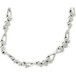 Sterling Silver Stretch Bracelet Pat - 7.25 inches