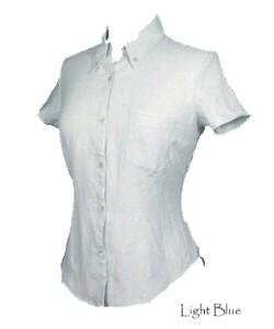 Womens Short Sleeve Linen Shirt