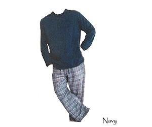 Mens 2 Piece Sleepwear Pajama Set