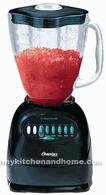 12 SPEED GLASS JAR BLENDER BLACK