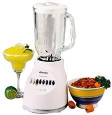 DESIGNER BLENDER 12 SPEED GLASS JAR WHITE
