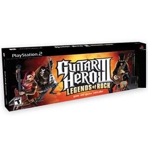 Ps2 Guitar Hero Iii Legends Of Rock Bundle With 2 Guitars