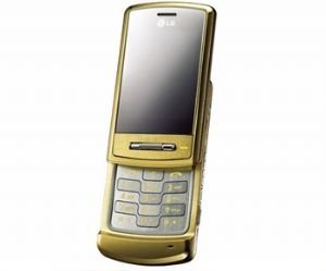 Lg Shine Ke970 Gold Tri Band Gsm Cell Phone (unlocked)