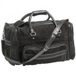 Maxam® Brand 17" Genuine Suede Leather Tote Bag