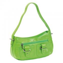 Embassyâ„¢ Green Zippered Faux Leather Purse