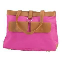 Embassyâ„¢ Pink Polyester 2 Pocket Purse