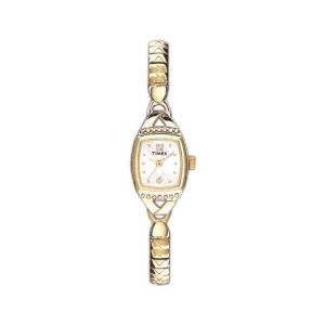 Timex T21932 Ladies Fashion Watch With Gold Tone Expansion Band