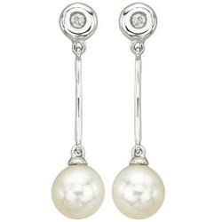 14K Gold Diamond Earrings
