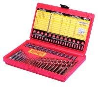 35 Piece Screw Extractor / Drill Bit Set