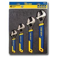 4 Piece Adjustable Wrench Tray Set