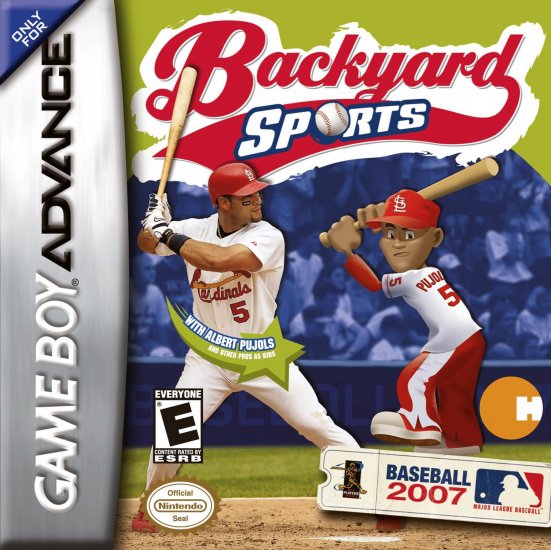BACKYARD BASEBALL 2007 GBA