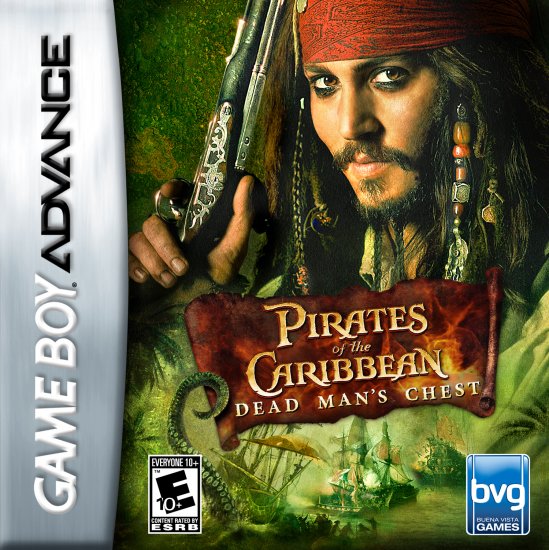 PIRATES CARB DEAD MANS - GBA
