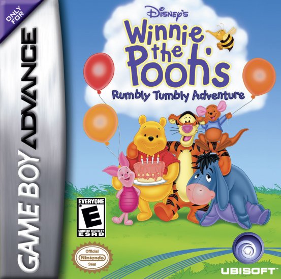 Winnie The Pooh Rumbly Tumbly Adv - GBA