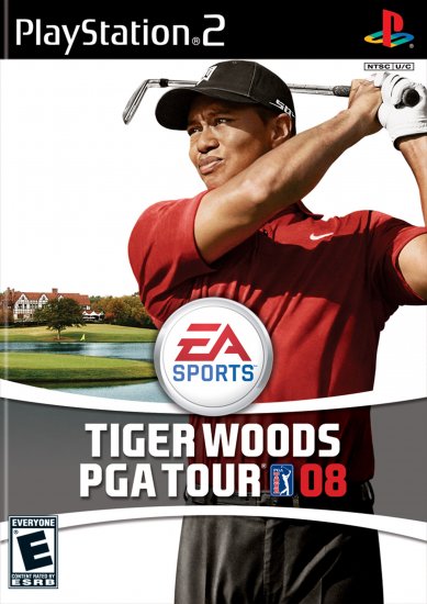 PS2-TIGER WOOD PGA TOUR 08