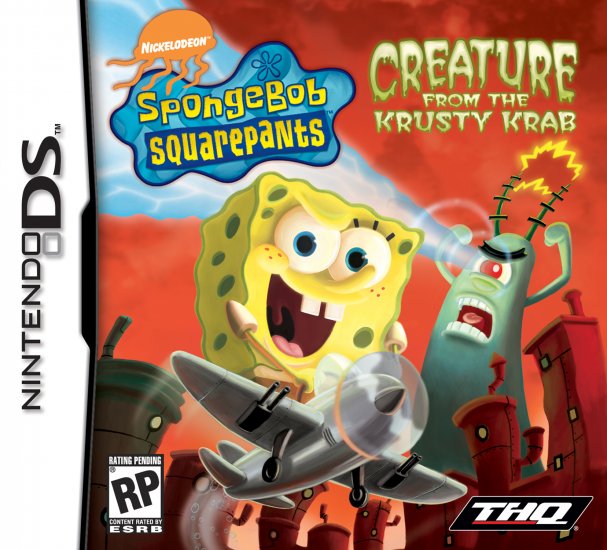 SPONGEBOB KRUSTY KRAB NDS