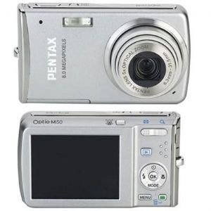 8mp Optio M50 Camera Silver