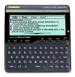 Merriam-Web Dictionary/thesaur