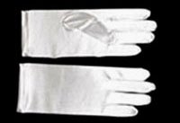 White Satin Gloves GL21995