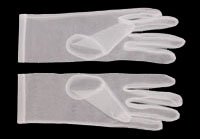 White Sheer Gloves GL31795