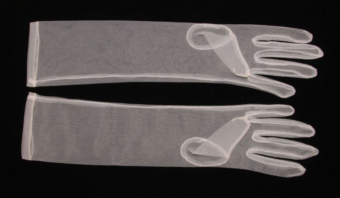Sheer Ivory Gloves GL92395