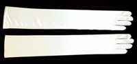 White Satin Gloves GL213295