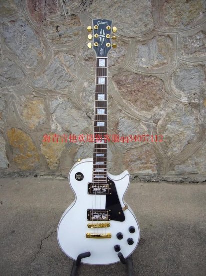 2007 GIBSON LES PAUL CUSTOM SHOP WHITE