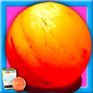 GLOBE SHAPE Ionic Lamp Healthy Glowing Colour Therapy