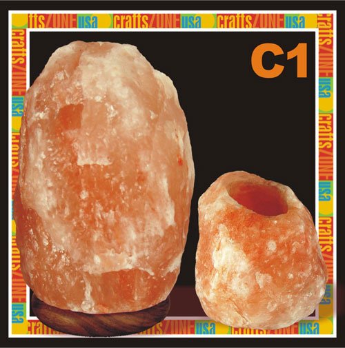 Himalayan Salt Table Lamp - Tealight C1