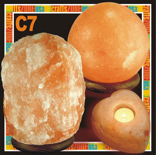 Himalayan Salt Table Lamp - Tealight - C7