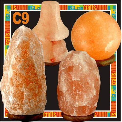 Himalayan Salt Table Lamps - C9