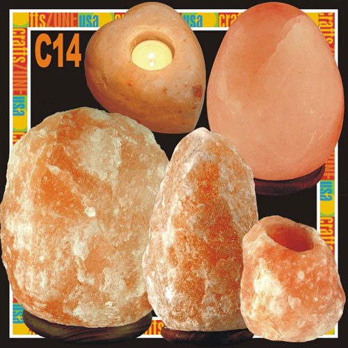 Himalayan Salt Table Lamp - Tealight - C14