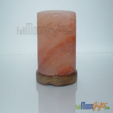 New Premium Quality Himalayan Rock Salt Lamps Cylinder Shape 6~8Lbs