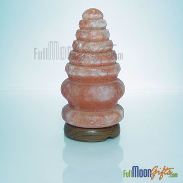 New Premium Quality Himalayan Rock Salt Lamps Pine Shape 6~8 Lbs