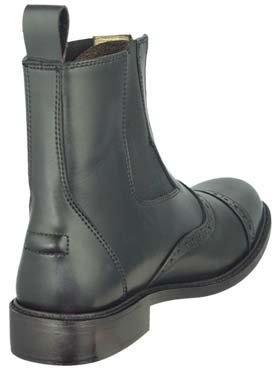 GZ Lady Zipped PADDOCK BOOT Horse back riding Black 6