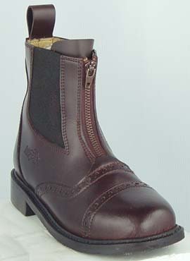 CZ KIDS Zipped PADDOCK BOOT Horseback riding Black 1