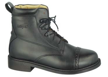 CL KIDS Laced PADDOCK Boots Horse back Riding Brown 12