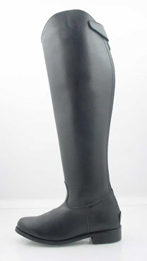 Men Dressage Boots Tall Horse back Riding Black Wide