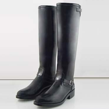 RAVEN Women Motorcycle Engineer California Highway Police Patrol Tall Biker Boots Xwide XXwide