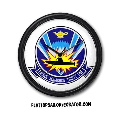VP-31 (NAS Moffett Feiled) Wall Clock