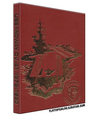 1979 - 1980 USS Midway (CV-41) Cruise Book on CD